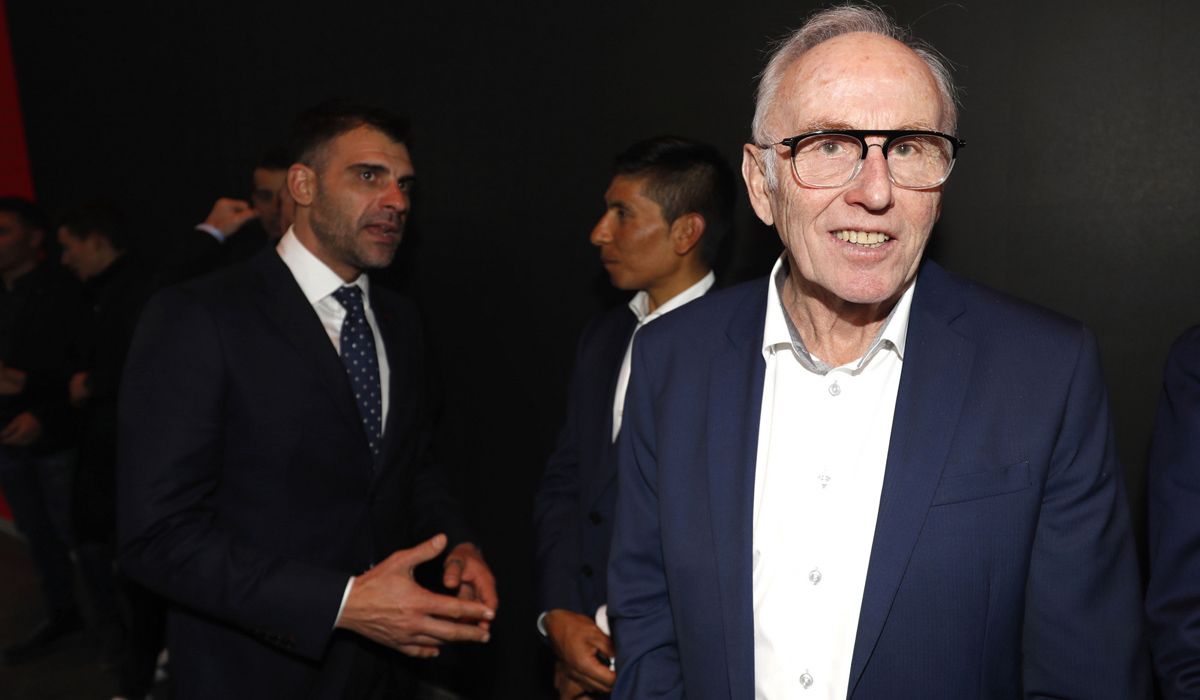Zoetemelk, durante la presentación de la Vuelta 2020