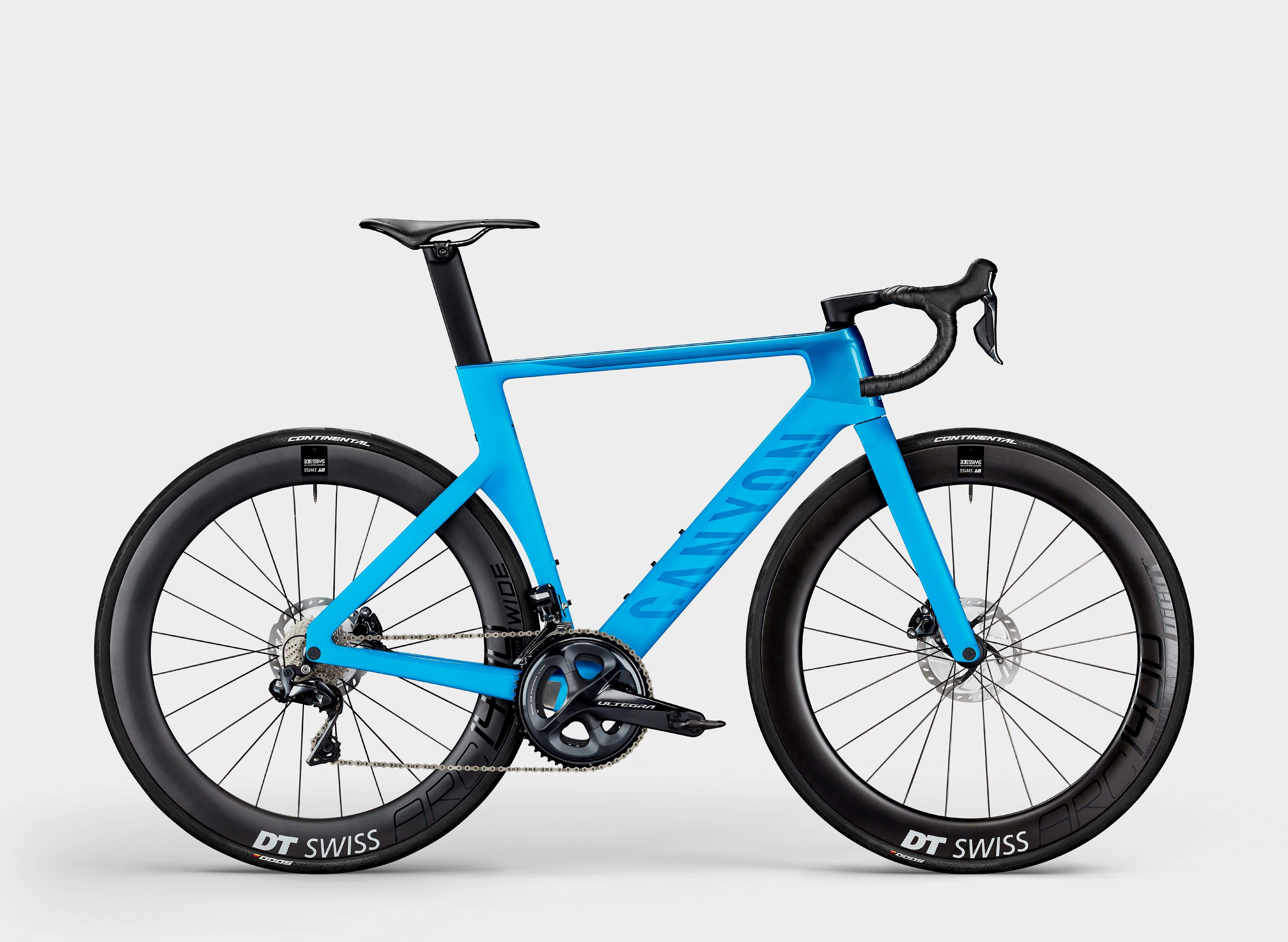 Canyon Aeroad CF SLX Disc 8 Di2 Blue in Blue Canyon Aeroad CF SLX Disc 8 Di2 Blue in Blue