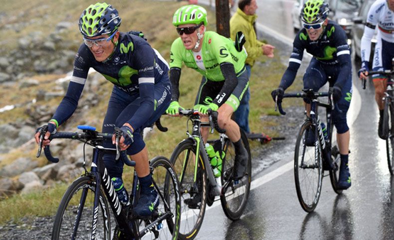Anacona corrió 5 temporadas en el Movistar Team