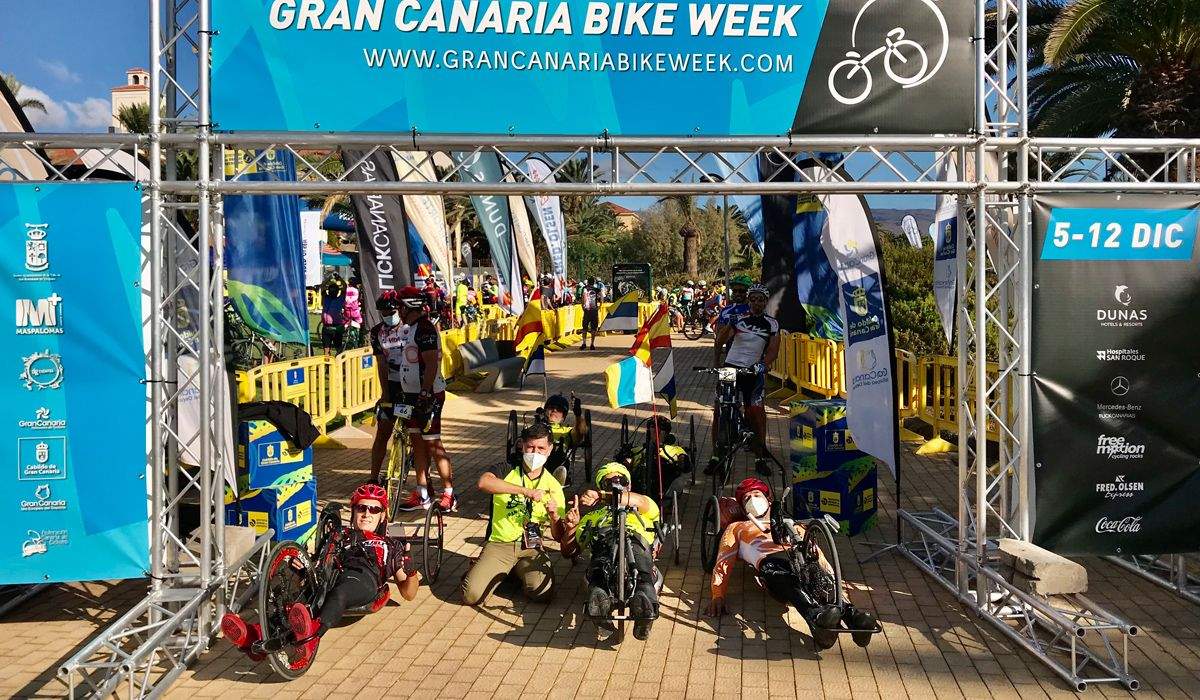 Inclusión y deporte en la 4ª jornada de la Gran Canaria Bike Week Inclusión y deporte en la 4ª jornada de la Gran Canaria Bike Week