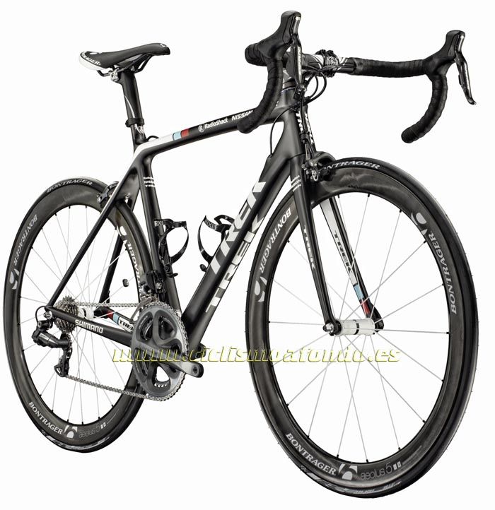Las bicicletas del equipo Radioshack Nissan Trek
