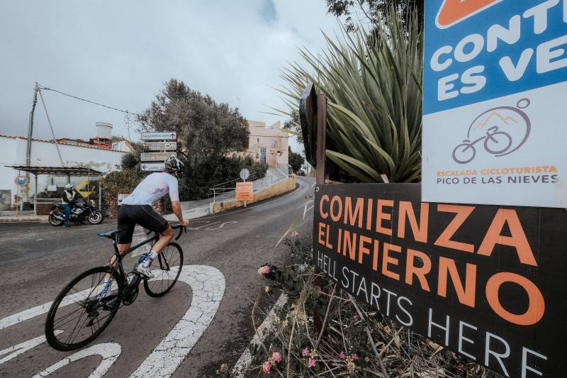 Gran Canaria Bike Week, Cronoescalada al Pico de las Nieves