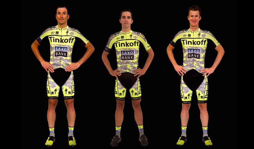 El Tinkoff-Saxo presenta su nuevo maillot para el Tour de Francia