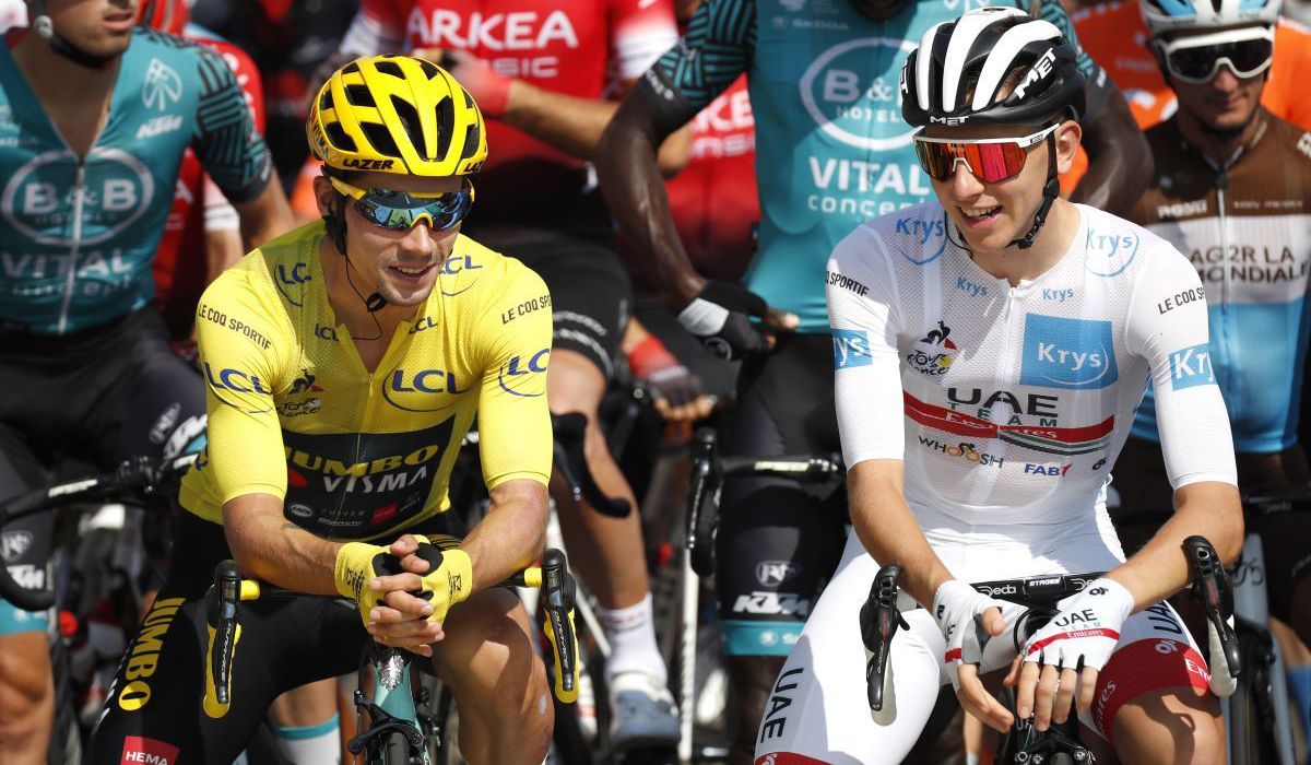 Roglic no cree que el Tour sea un duelo entre Pogacar y él