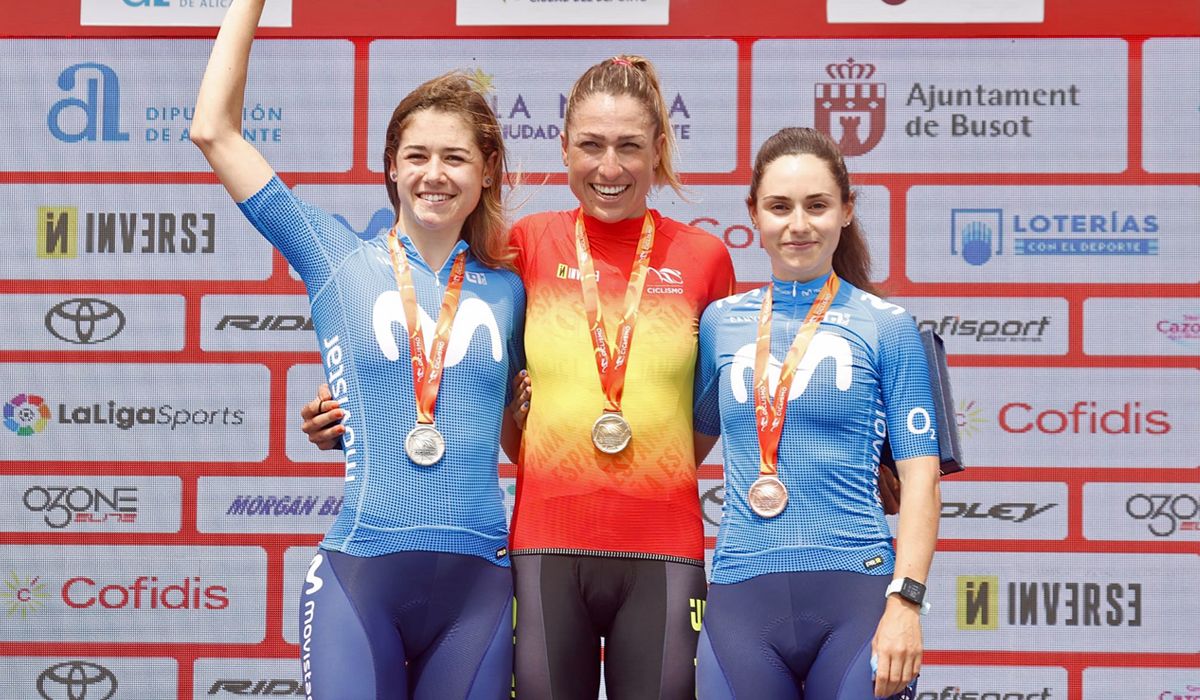 Mavi García cumple los pronósticos y revalida su título de campeona de España contrarreloj Mavi García cumple los pronósticos y revalida su título de campeona de España contrarreloj