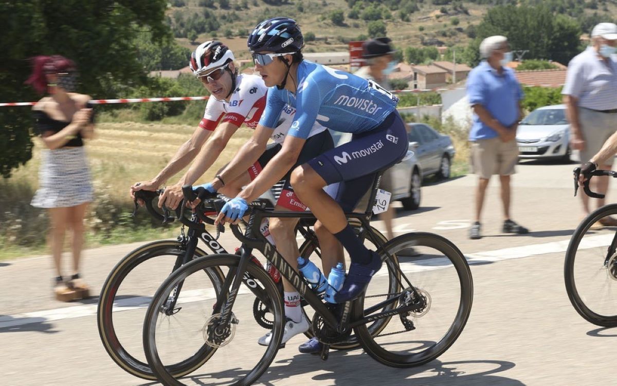 Marc Soler junto a David de la Cruz