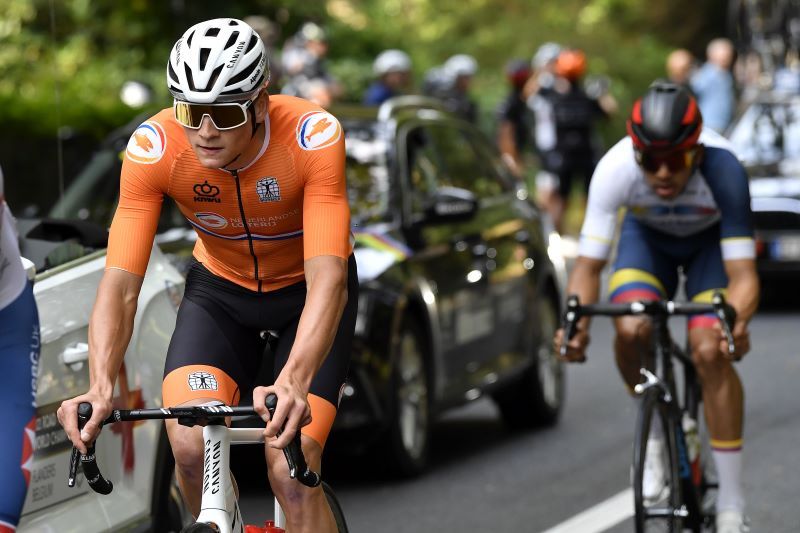 Van der Poel no estuvo a su mejor nivel.