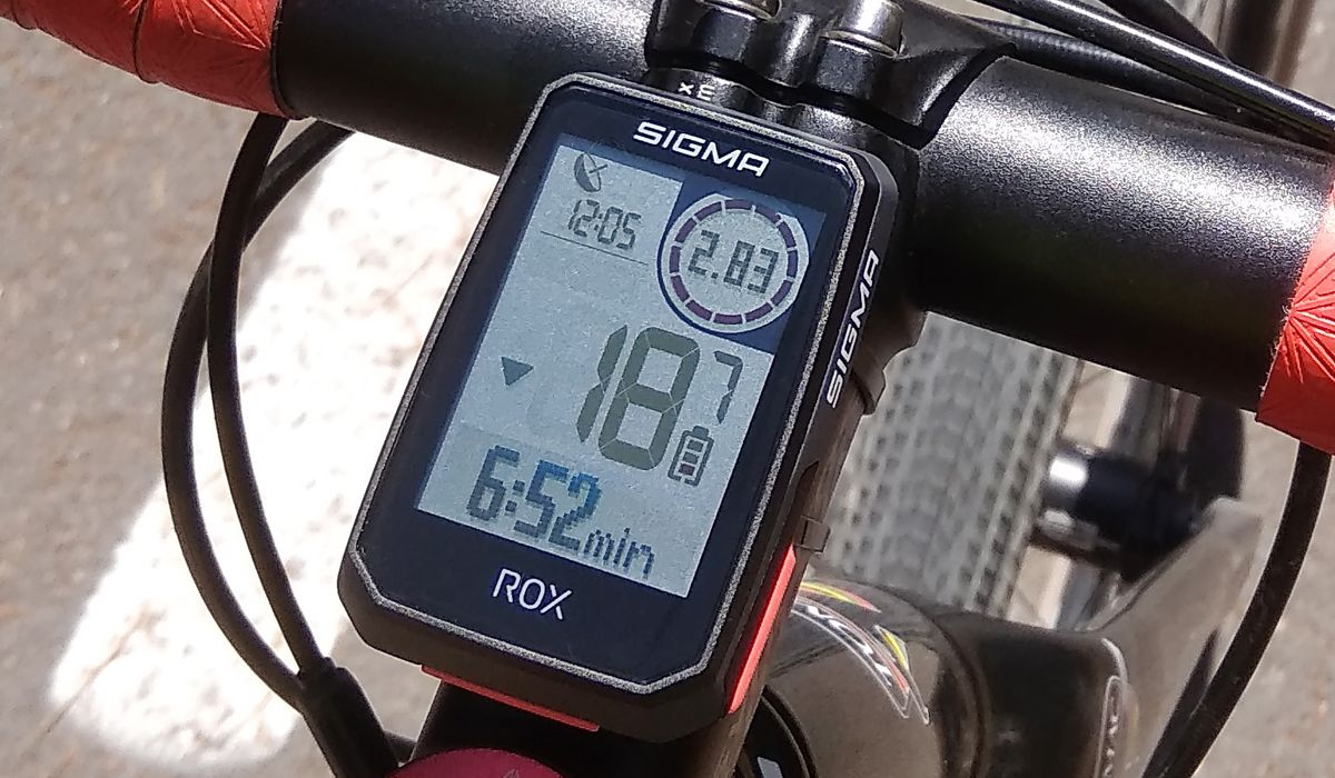 Prueba Ciclocomputador Sigma ROX 2.0