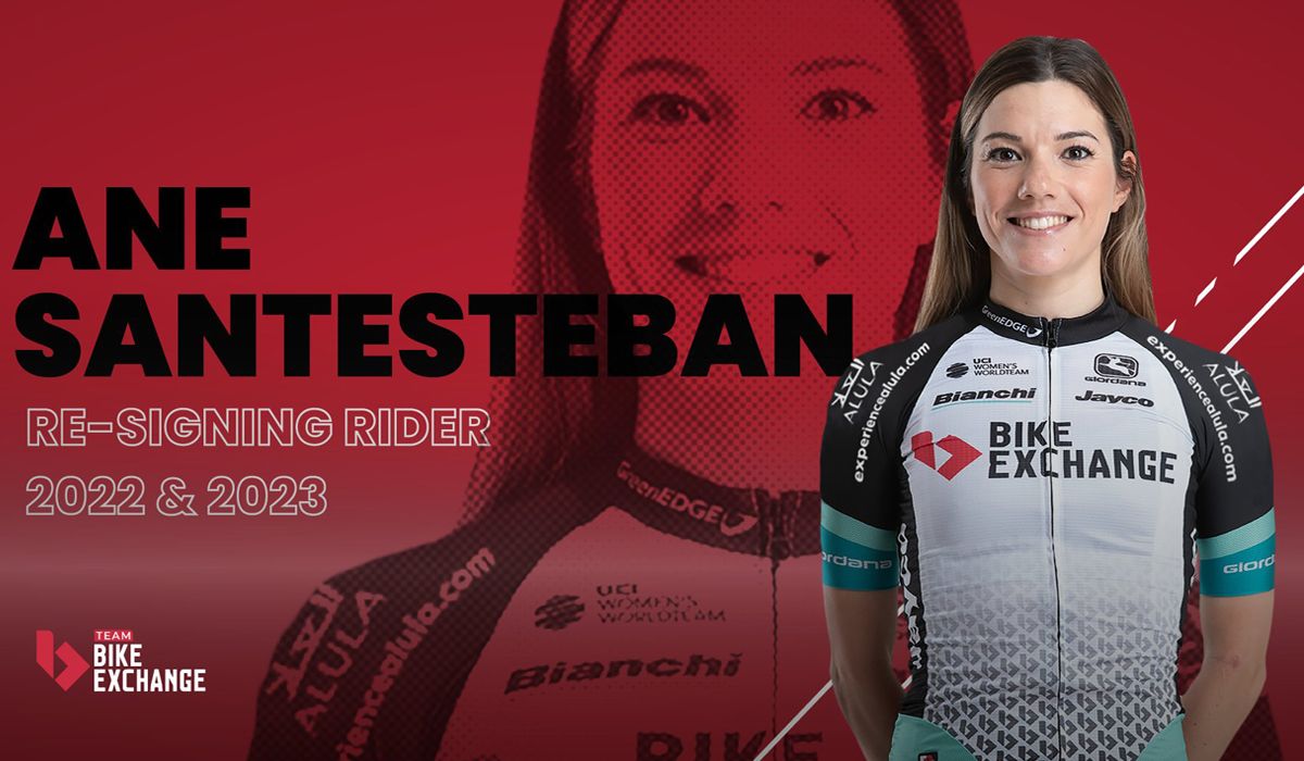 Ane Santesteban renueva hasta 2023 con el Team BikeExchange