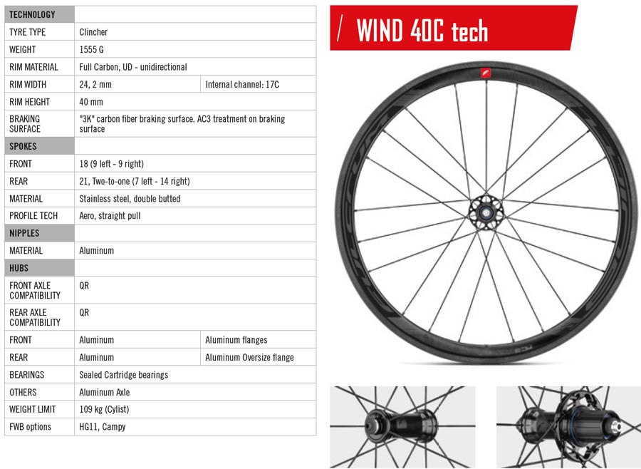 Ruedas Fulcrum Wind 55 DB, Wind 40 DB, Wind 40C Ruedas Fulcrum Wind 55 DB, Wind 40 DB, Wind 40C