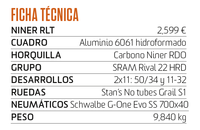 Especial Bicis Gravel: test Niner RLT Especial Bicis Gravel: test Niner RLT