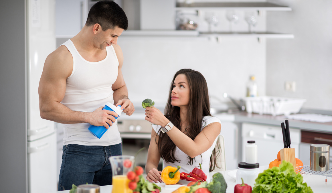 menu para ganar masa muscular y perder grasa