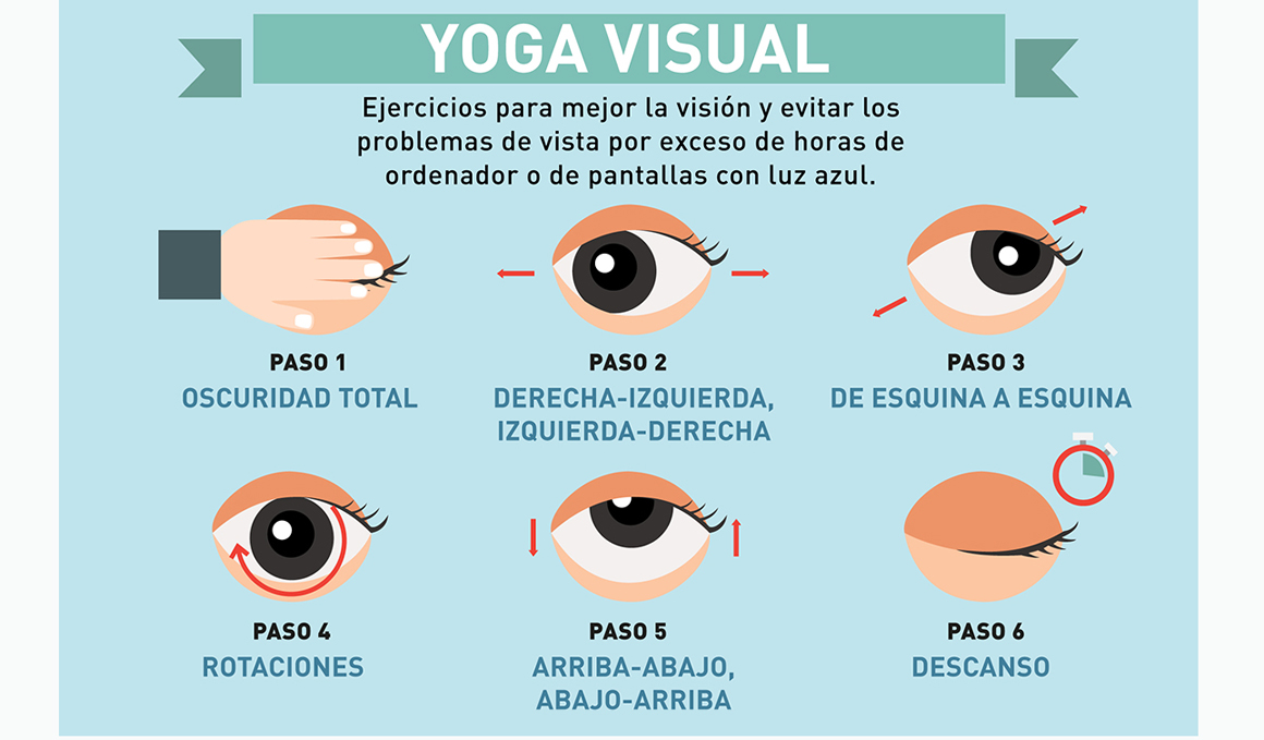 ejercicios de ojos para vista cansada