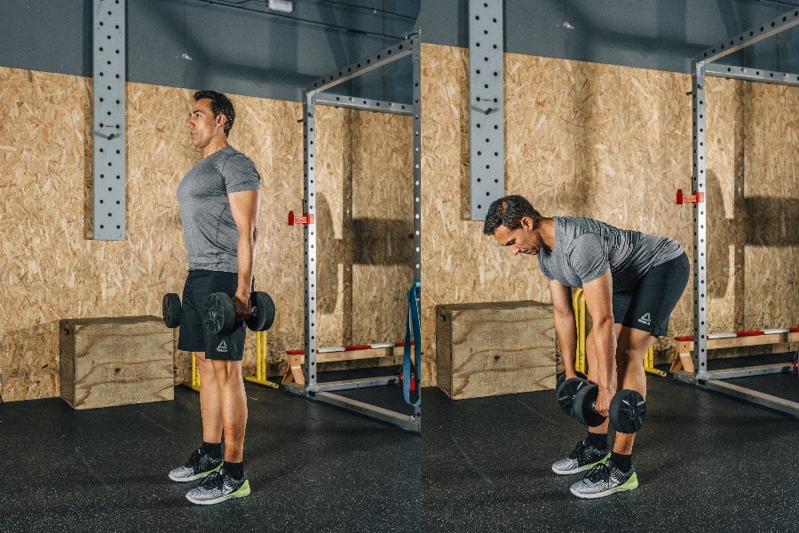 El peso muerto rumano y sus variantes Entrenamiento Hard