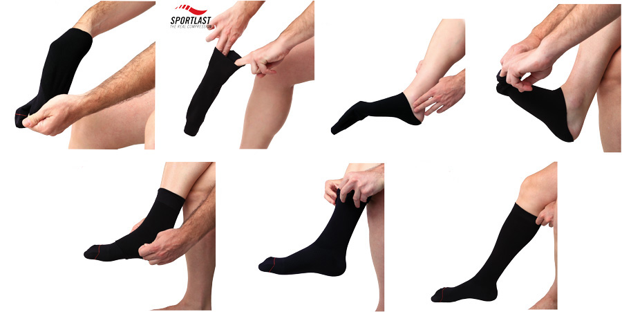 ponerse los calcetines