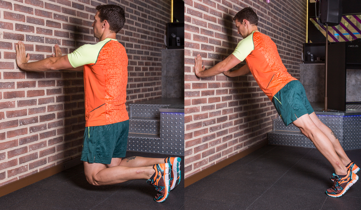 En forma con una pared, ¡el entrenamiento antiexcusas! | Fitness