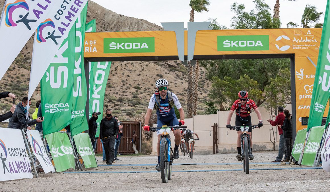 David Arroyo se impone en la segunda etapa de la ŠKODA Titan Series Almería