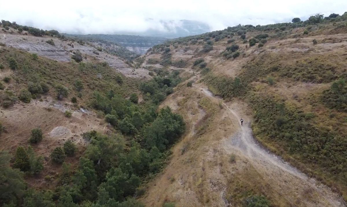 Ruta para e MTB con GPS Canales del Dulla Puentedey  (49)