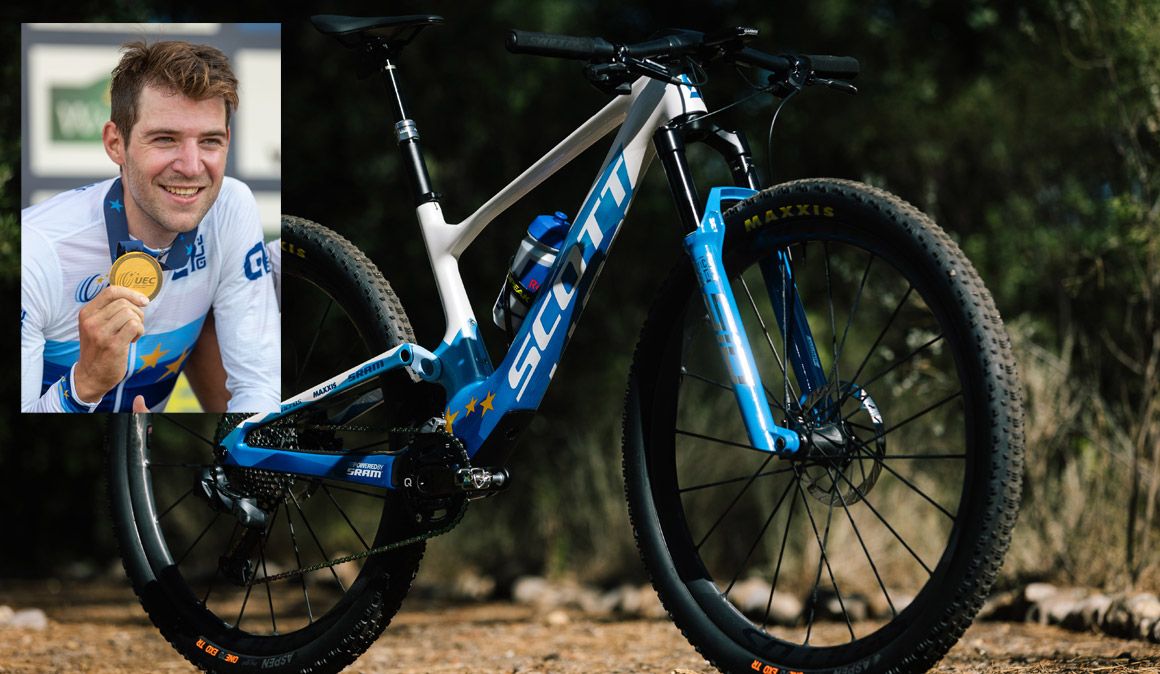Lars Forster tiene su Scott Spark RC personalizada