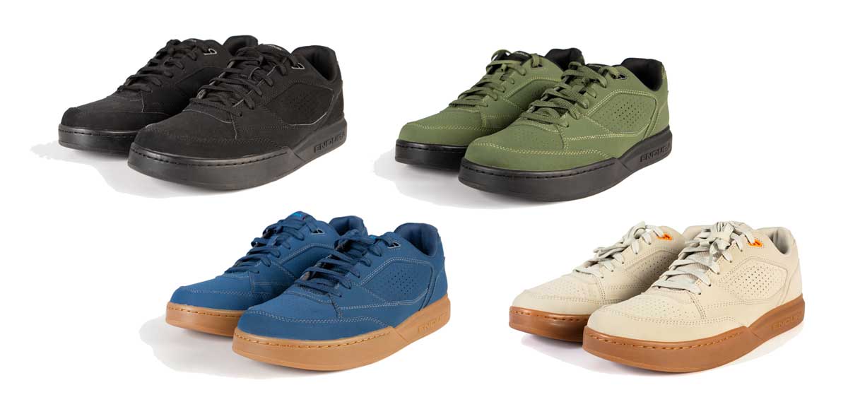 Cuatro colores diferentes en las Endura Hummvee, difícil elección, todos nos gustan