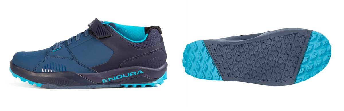 Así son las Endura MT500 Burner Flat, solo las diferencias de las MT 500 Clip cuando le das la vuelta a la suela