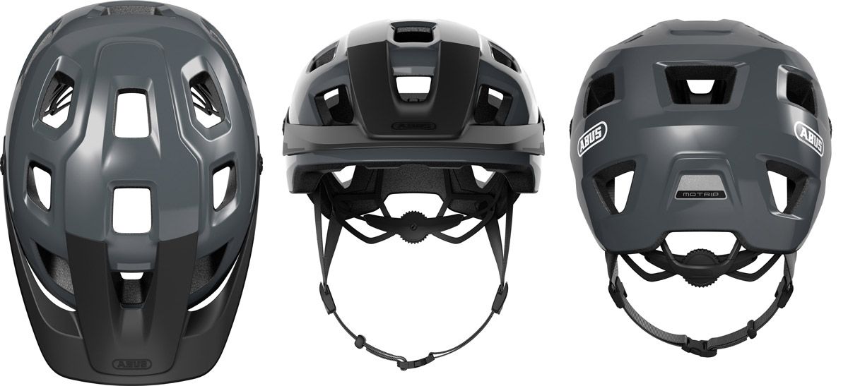 MoDrop y MoTrip los dos nuevos cascos trail de ABUS detalle Motrip