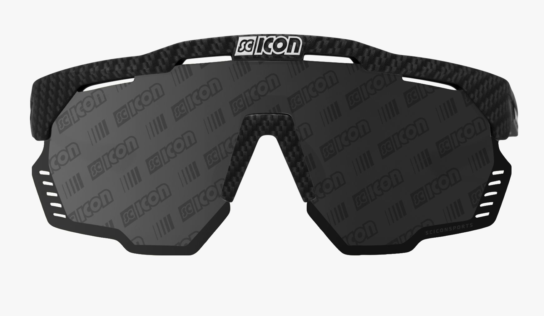 EY31111200 Aeroshade Kunken Carbon Frame Mir Decor Silver Lens front EY31111200 Aeroshade Kunken Carbon Frame Mir Decor Silver Lens front