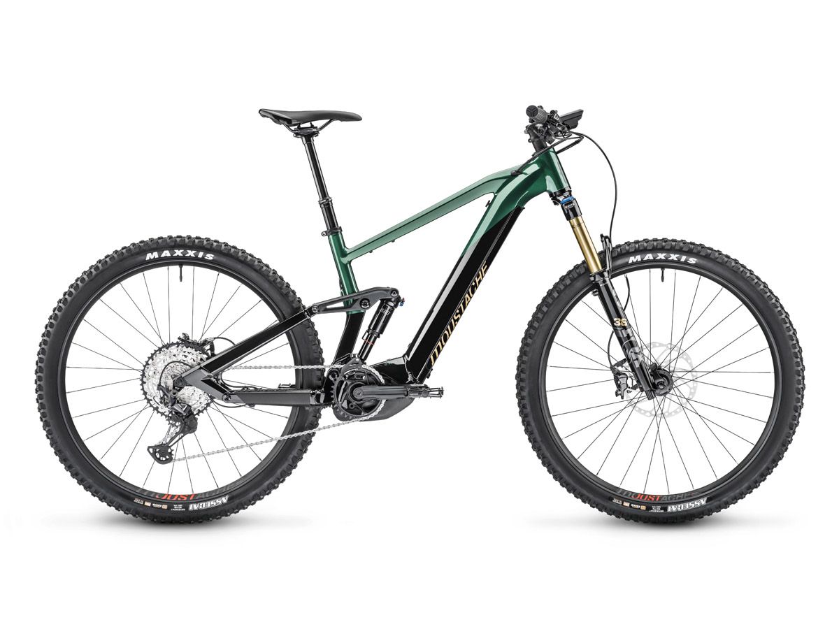 Moustache SA29FT9  220 Samedi 29 Trail 9 side drivetrain view studio