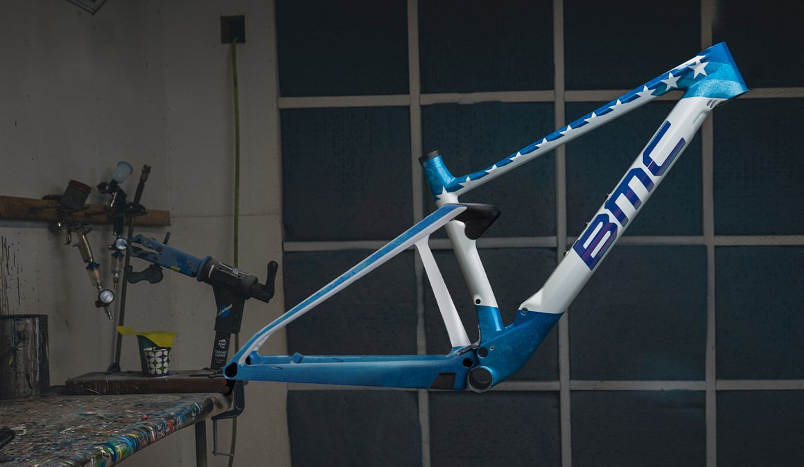 Así es la nueva BMC Fourstroke personalizada de Pauline Ferrand Prevot