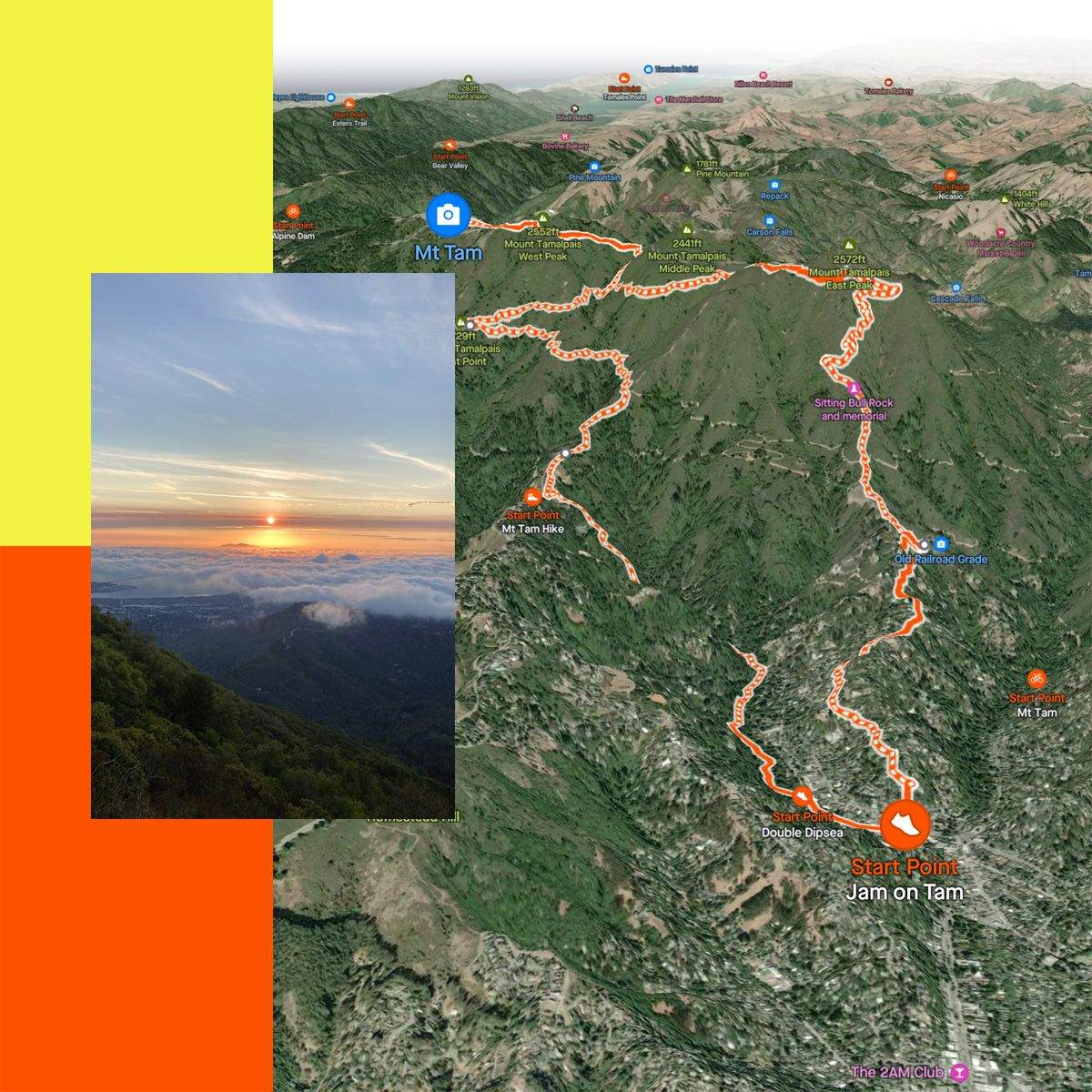 Strava miradores