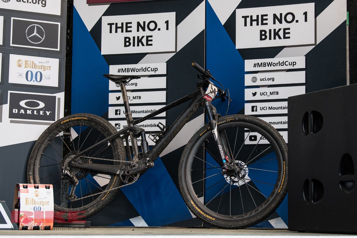 La bici ganadora de Tom Pidcock