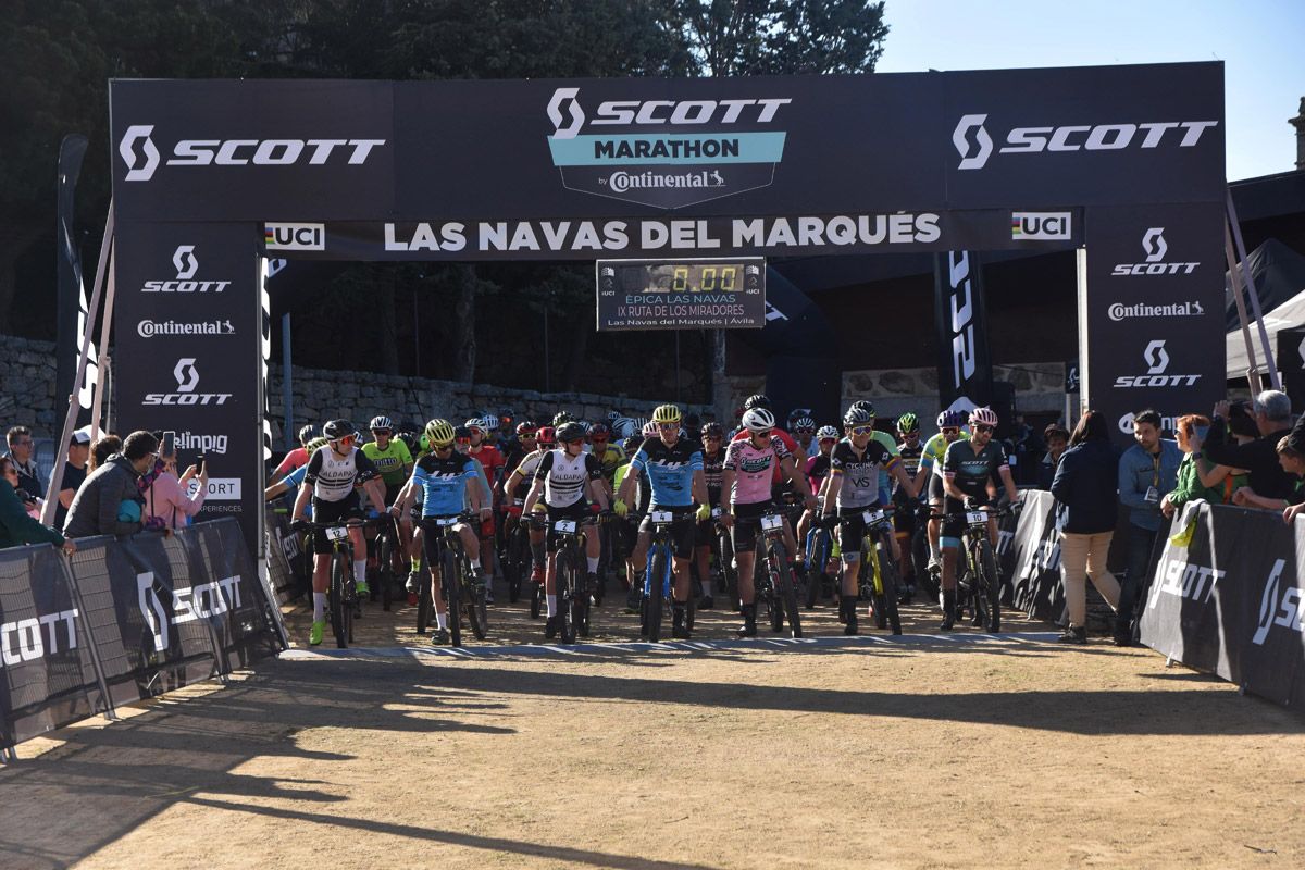 Las Navas del Marqués acogió la segunda prueba de la Scott Marathón series 1