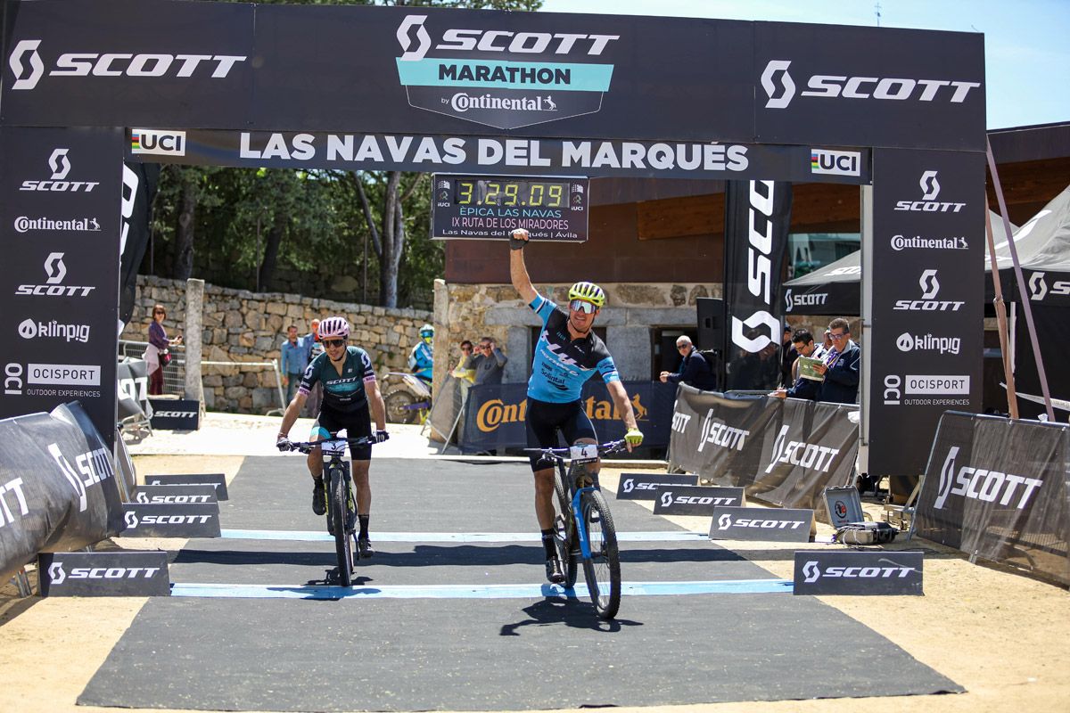 Las Navas del Marqués acogió la segunda prueba de la Scott Marathón series 7