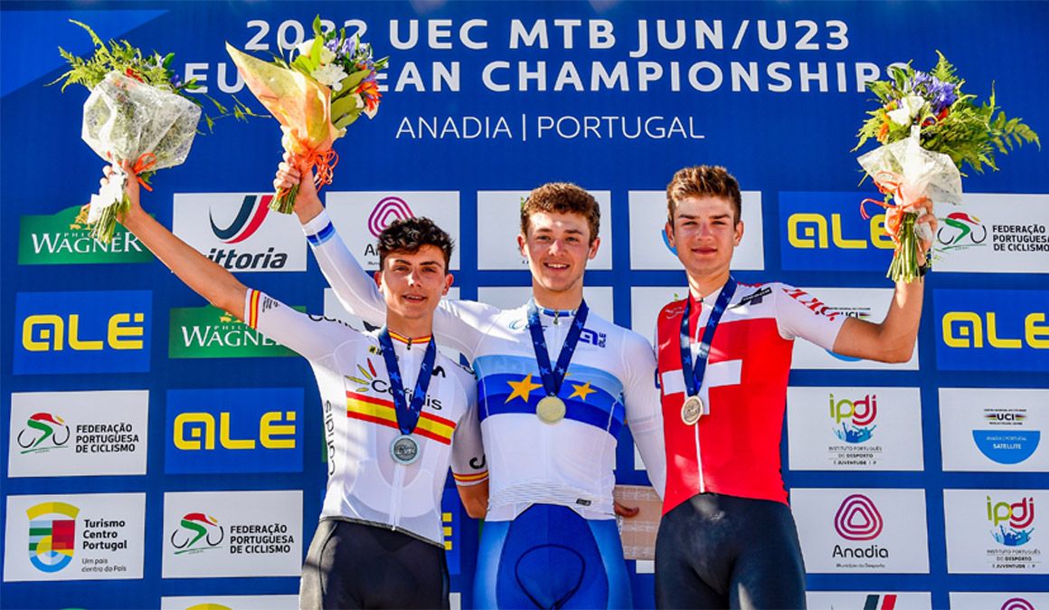 David Campos, subcampeón de Europa XCC