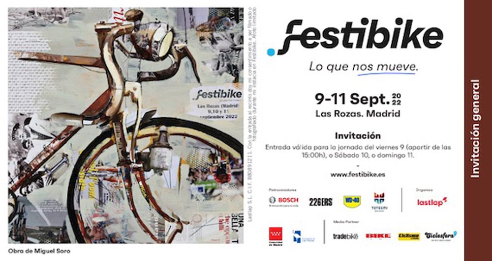 Festibike. El mejor momento para acreditarse invitacion