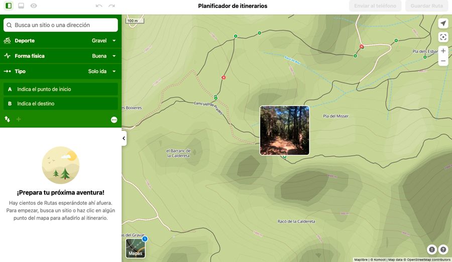 komoot presenta Trail View. Los mapas cobran vida