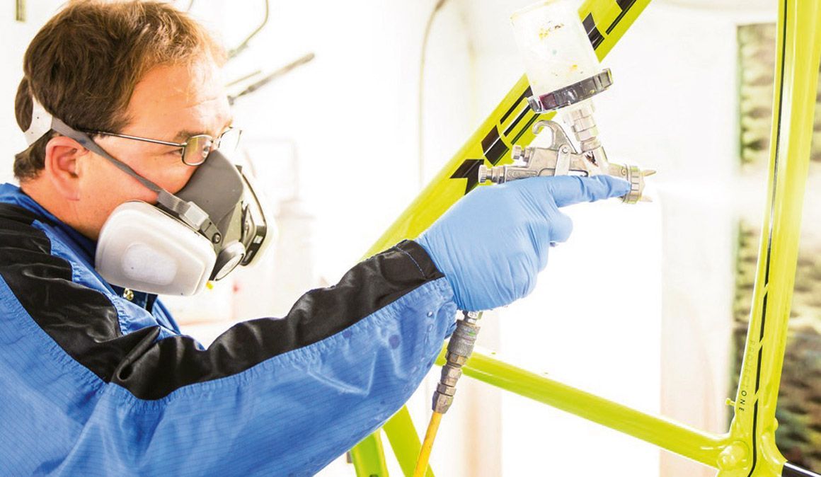 pintar en cuadro de carbono