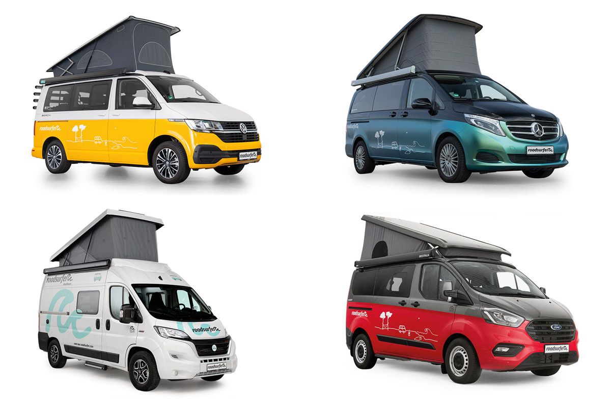 Roadsurfer, otra manera de viajar y vivir Modelos