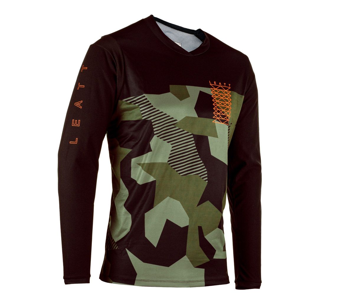 Leatt Jersey MTB Gravity 3.0 Camo Front Right 5023036150