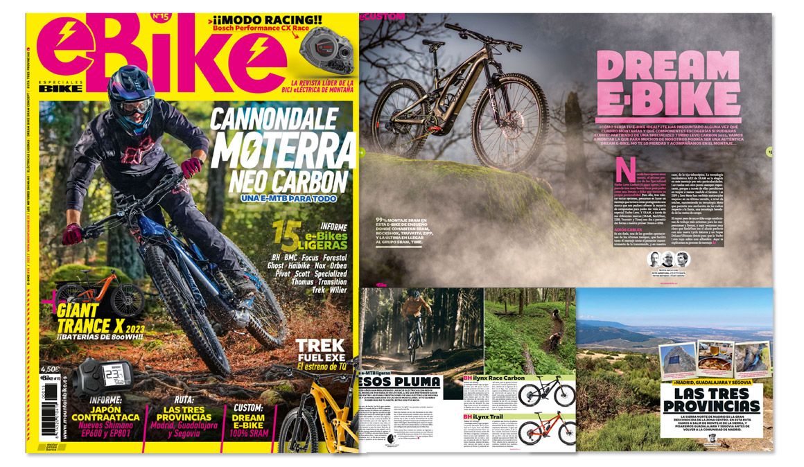 eBIKE, la revista del MTB eléctrico tiene un nuevo número a la venta