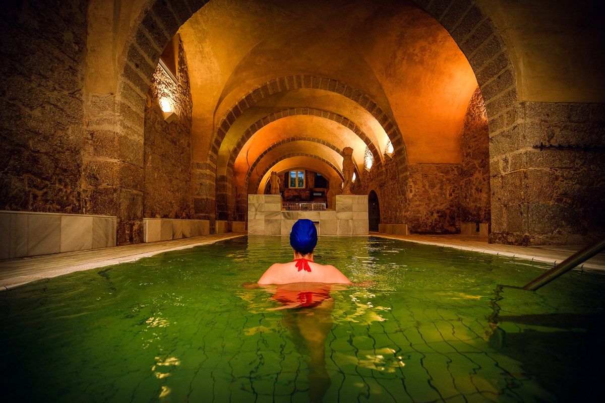 Baños Termal Trail detalle Balneario