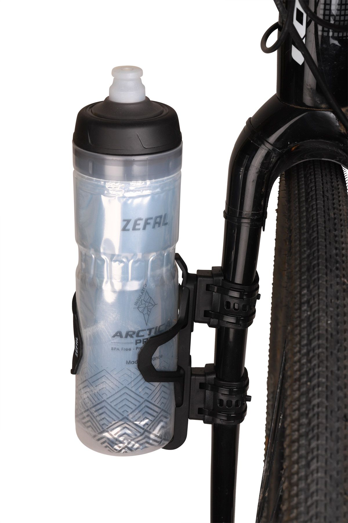 Nuevo soporte universal Zefal Guizmo para portabidón detalle