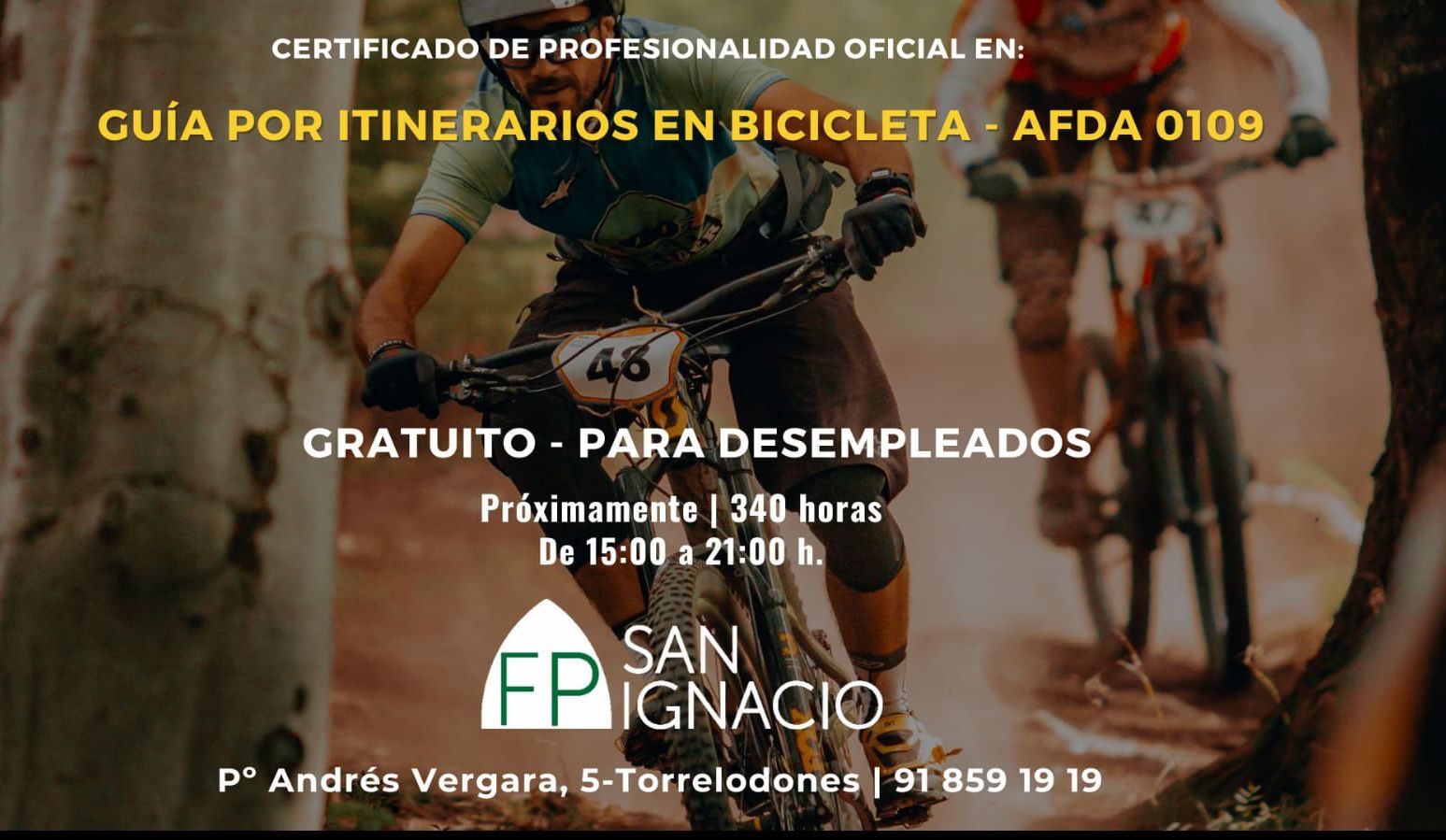 Curso de Guía por Itinerarios de MTB
