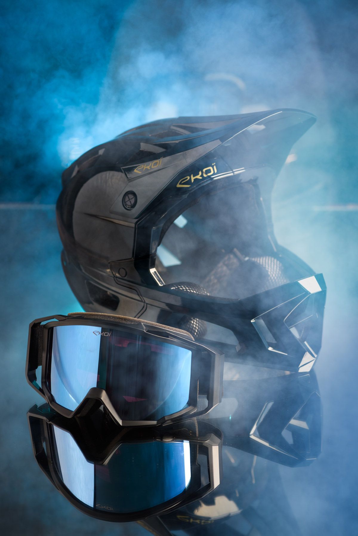 Así es el nuevo casco ligero de enduro de Ekoï detalle