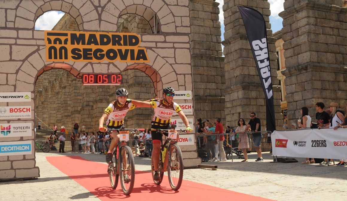 Madrid Segovia. La mitad del aforo completo