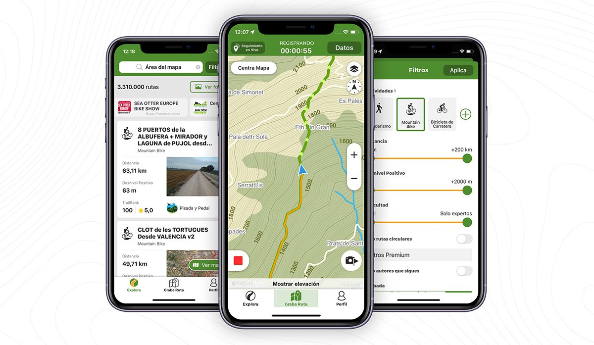 Wikiloc. Más de 8,5 millones de rutas de MTB
