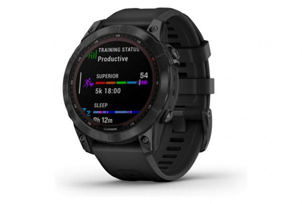 Reloj Garmin Fenix 7 Sapphire Solar Titanio