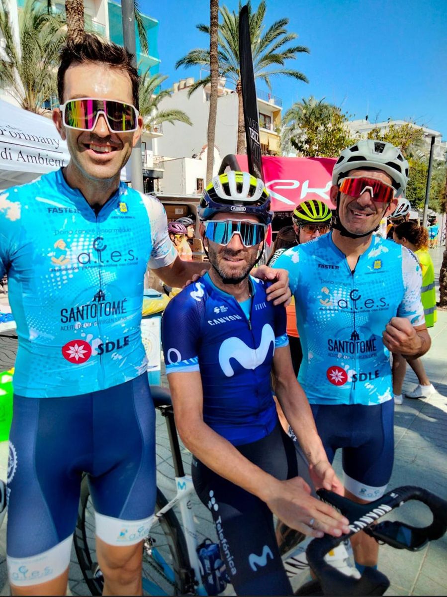 Fundación Ales con Alejandro Valverde