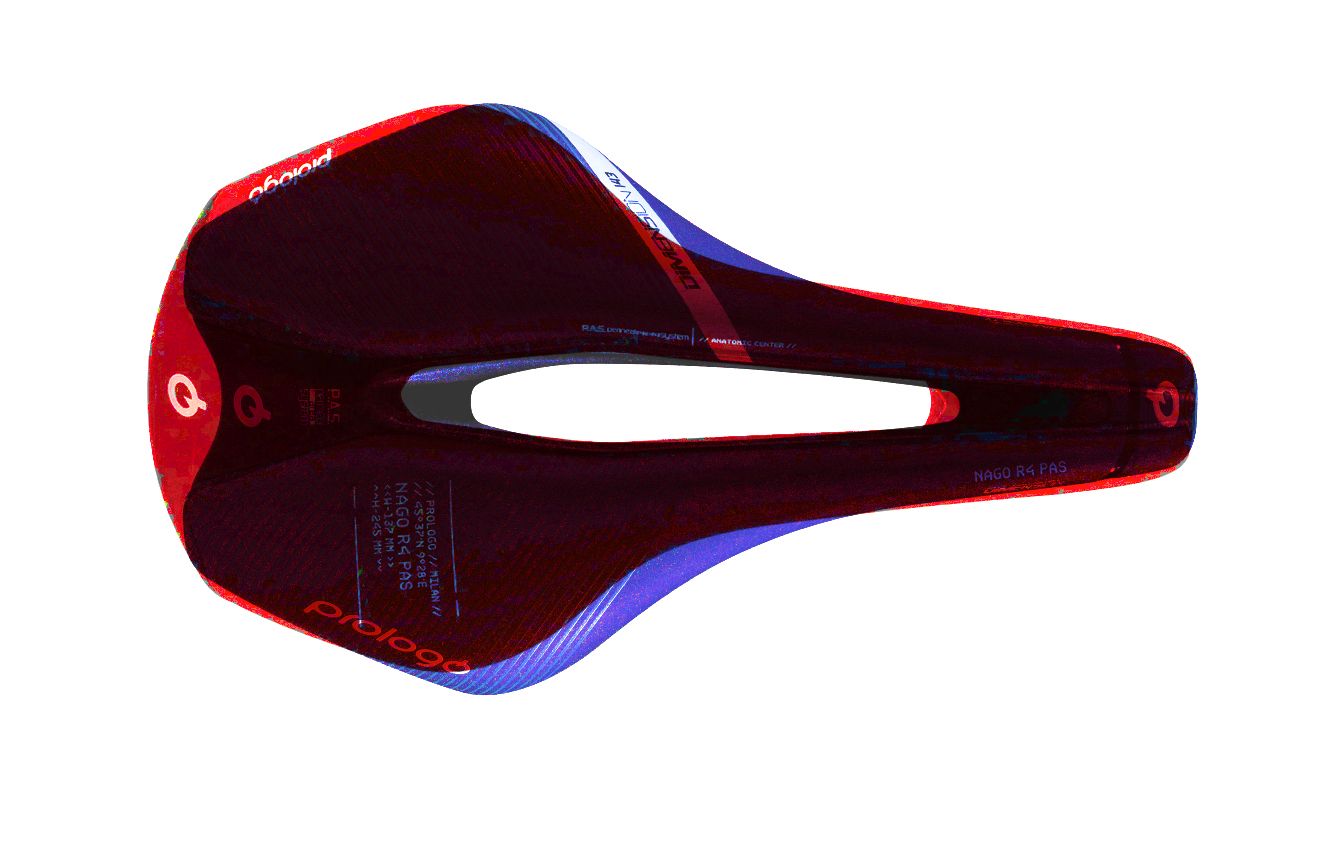 Superposición entre el Nago R4 (color rojo) y el Dimension (azul)