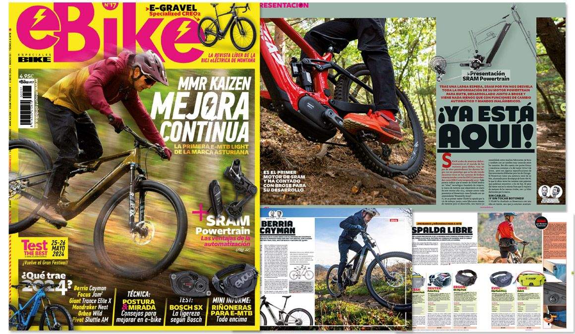 Llega un nuevo número de la revista e Bike